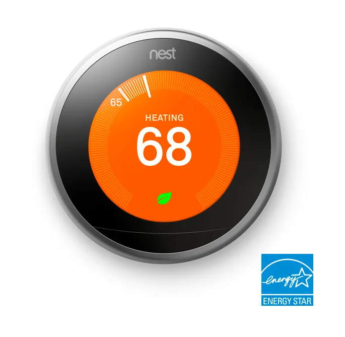 3rd Gen Nest Learning Thermostat - Copper