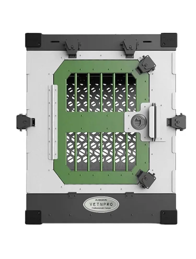 Auberon indestructible KNine Safe Crates Dog box trolley