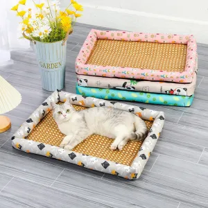 Bamboo Cat Bed - Pet Pad