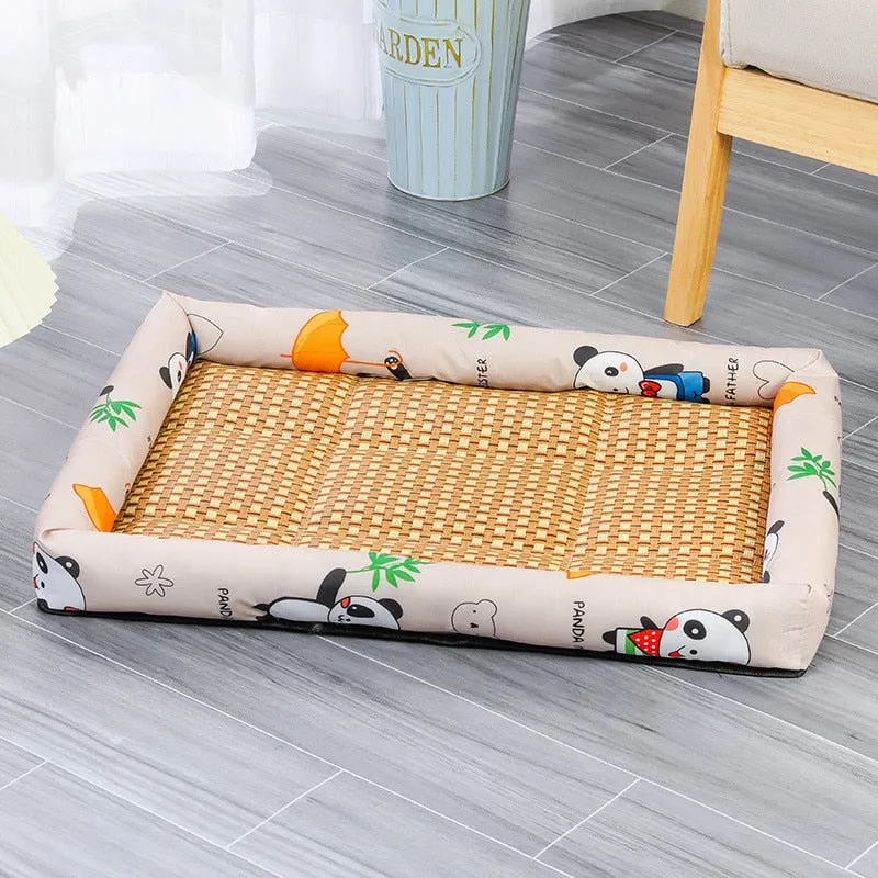 Bamboo Cat Bed - Pet Pad