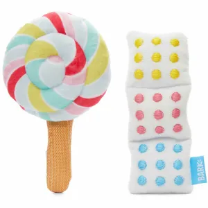 Bark Lolly Palooza Dog Toys - 2-Piece