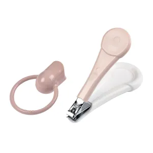 Beaba Baby Nail Clippers - Old Pink