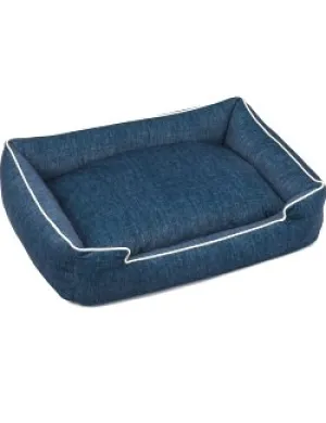 Beach Denim Luxury Pet Bed