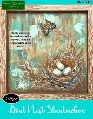 Bird Nest Shadowbox Convention 2019 Project Packet