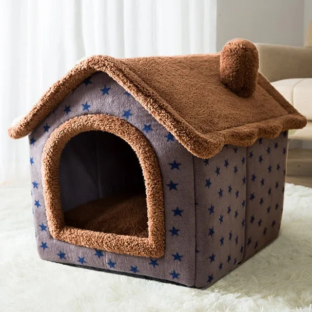 Breathable Cozy Warm Plush Pet House