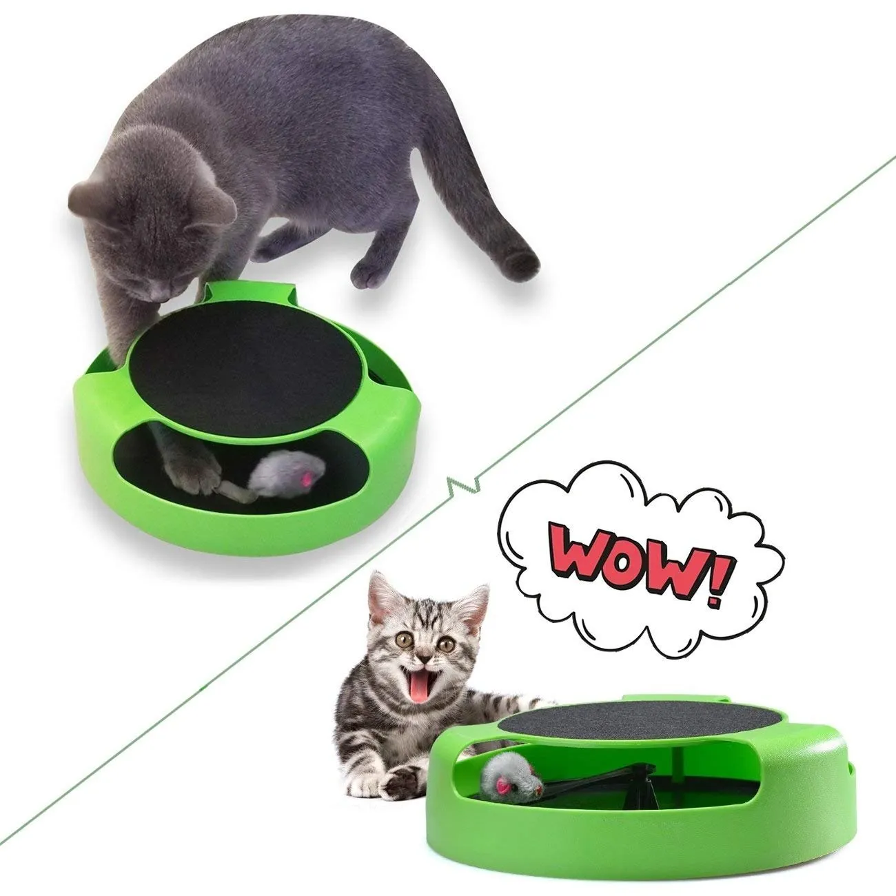 Cat Interactive Toy (Cat Scratching Pad)