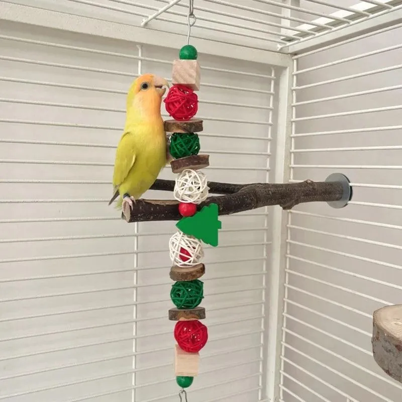 Christmas Bird Chew Toy for Teeth Grinding