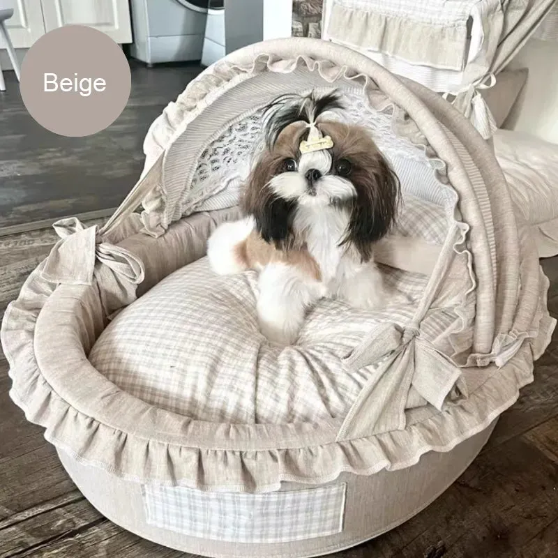 Cozy Throne Deluxe Pet Bed