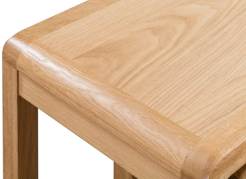 Curve Oak Table Nest