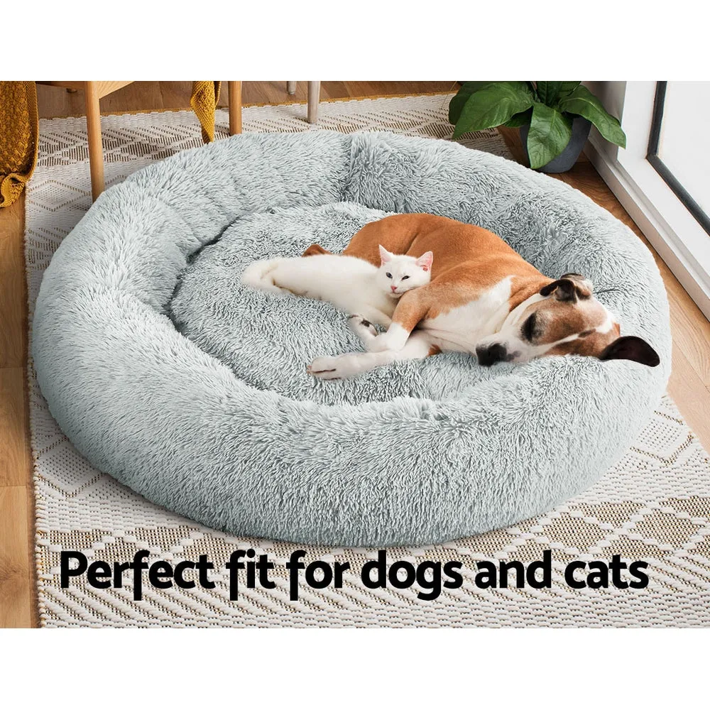 Extra Large 110cm Soft Plush Pet Bed Non-Slip, Washable - i.Pet