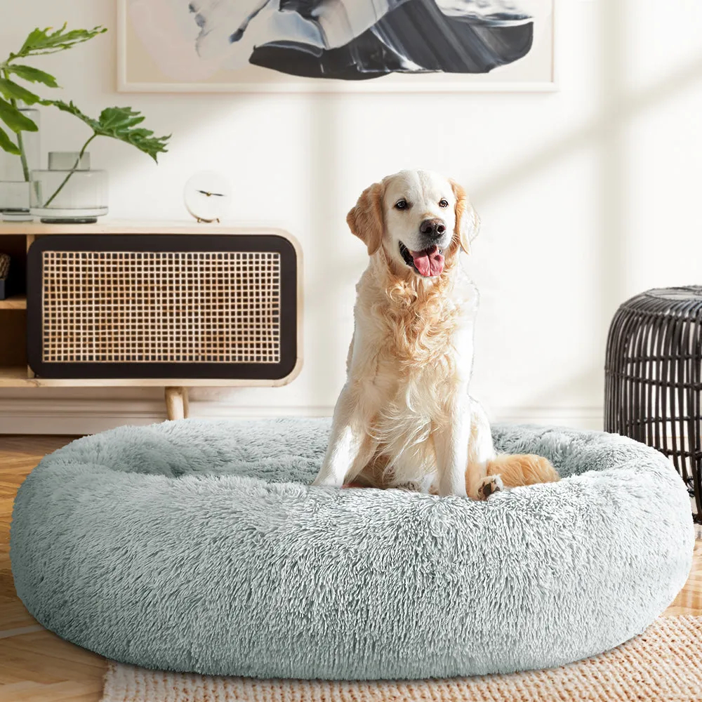 Extra Large 110cm Soft Plush Pet Bed Non-Slip, Washable - i.Pet