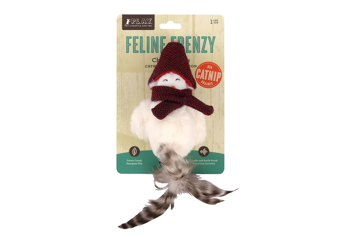 Feline Frenzy Chirpy Birdie Toy