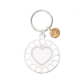 Heart Medallion Pet Collar Charm