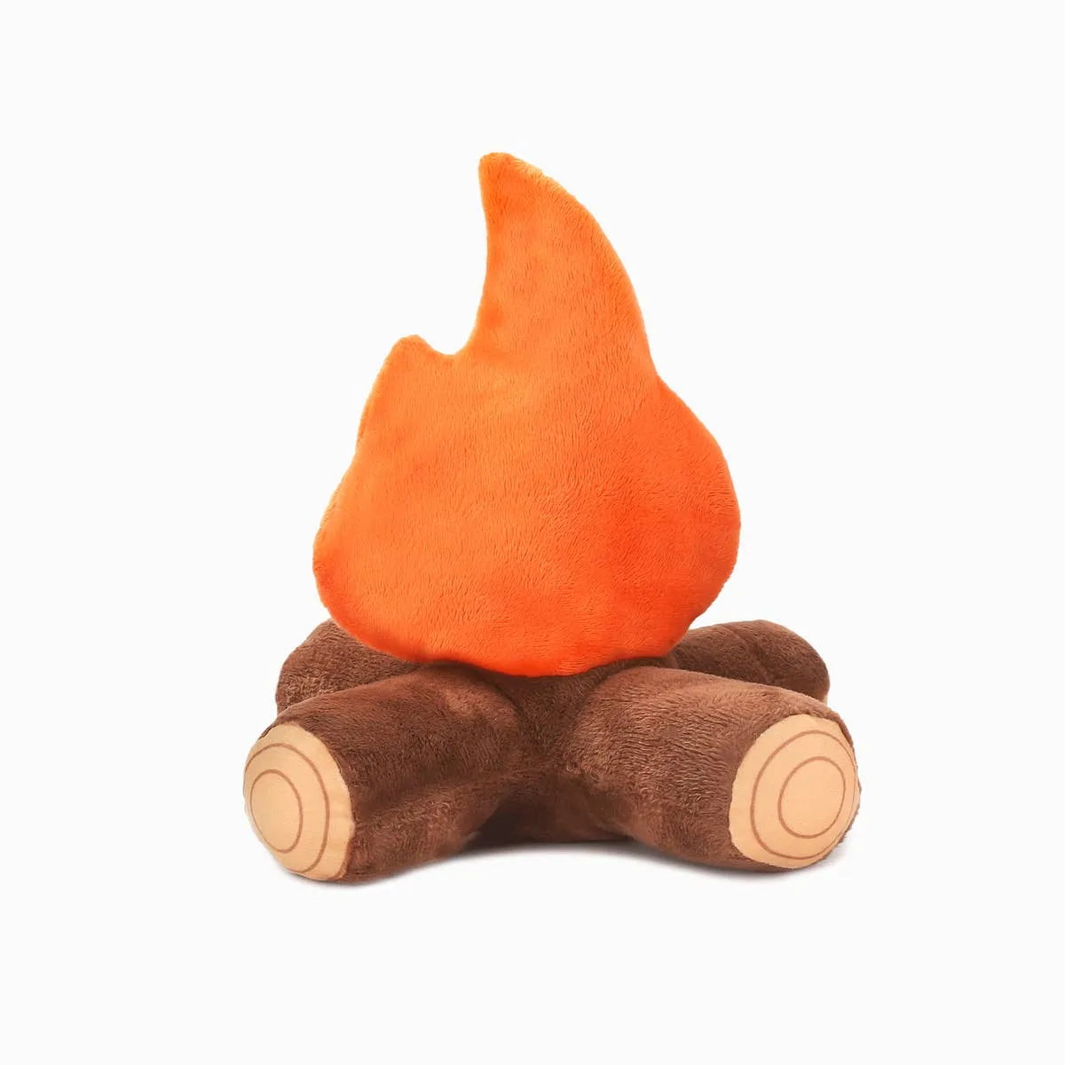 HugSmart Pet Camping Pups | Campfire Plush Dog Toy