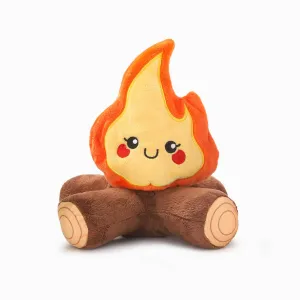 HugSmart Pet Camping Pups | Campfire Plush Dog Toy