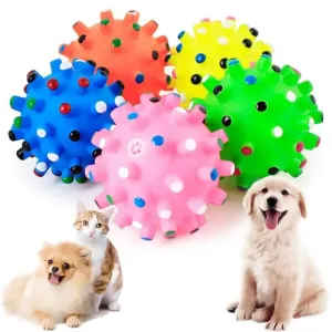 Interactive Durable Pet Training Ball Decompression Toy