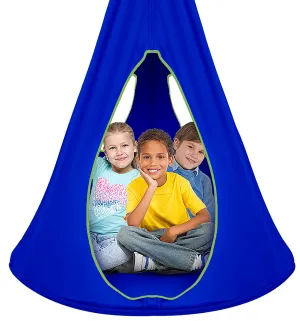 Kids Hanging Nest Swing Chair Nook - Sorbus