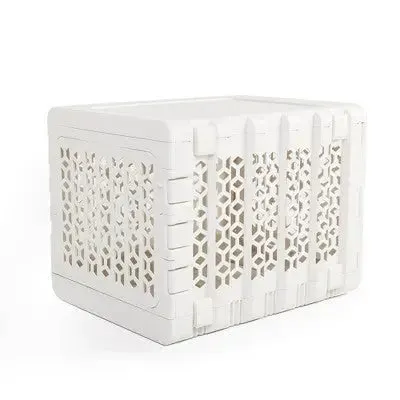 KindTail PAWD Cat and Dog Crate - M - White