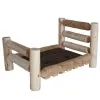 Lakeland Mills Cedar Log Large Pet Bed