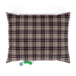 Luxury Pet Bed, feather soft fleece,  Scottish Tartan2