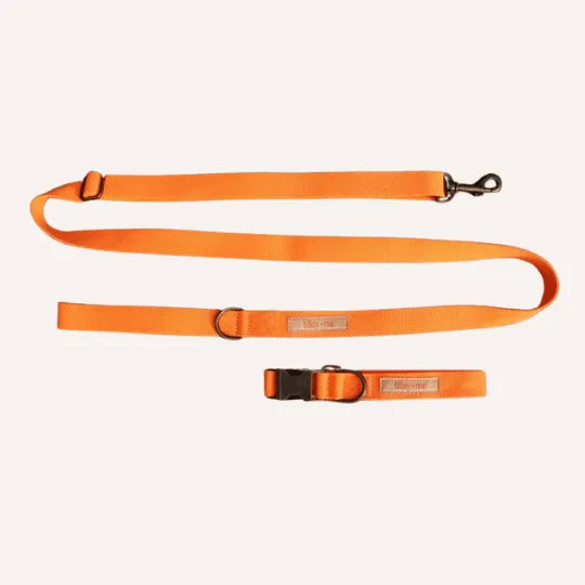 Malibu Sunset Sustainable Hemp Cotton Adjustable Dog Leash