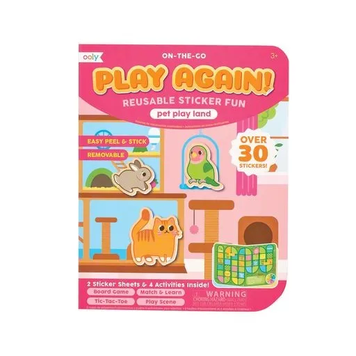 Ooly Play Again Mini Onderweg Activiteiten Kit - Dierenspeelland