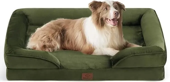 Orthopedic Flannel Dog Sofa-2