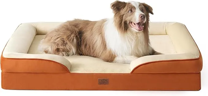 Orthopedic Flannel Dog Sofa-2