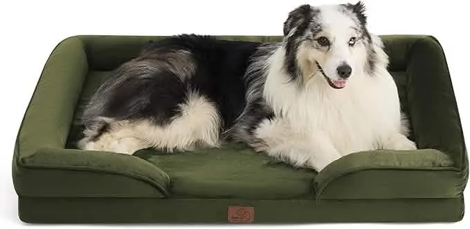 Orthopedic Flannel Dog Sofa-2