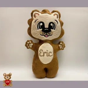 Personalised Cute Lion Stuffed toy - Custom Gifts For Children