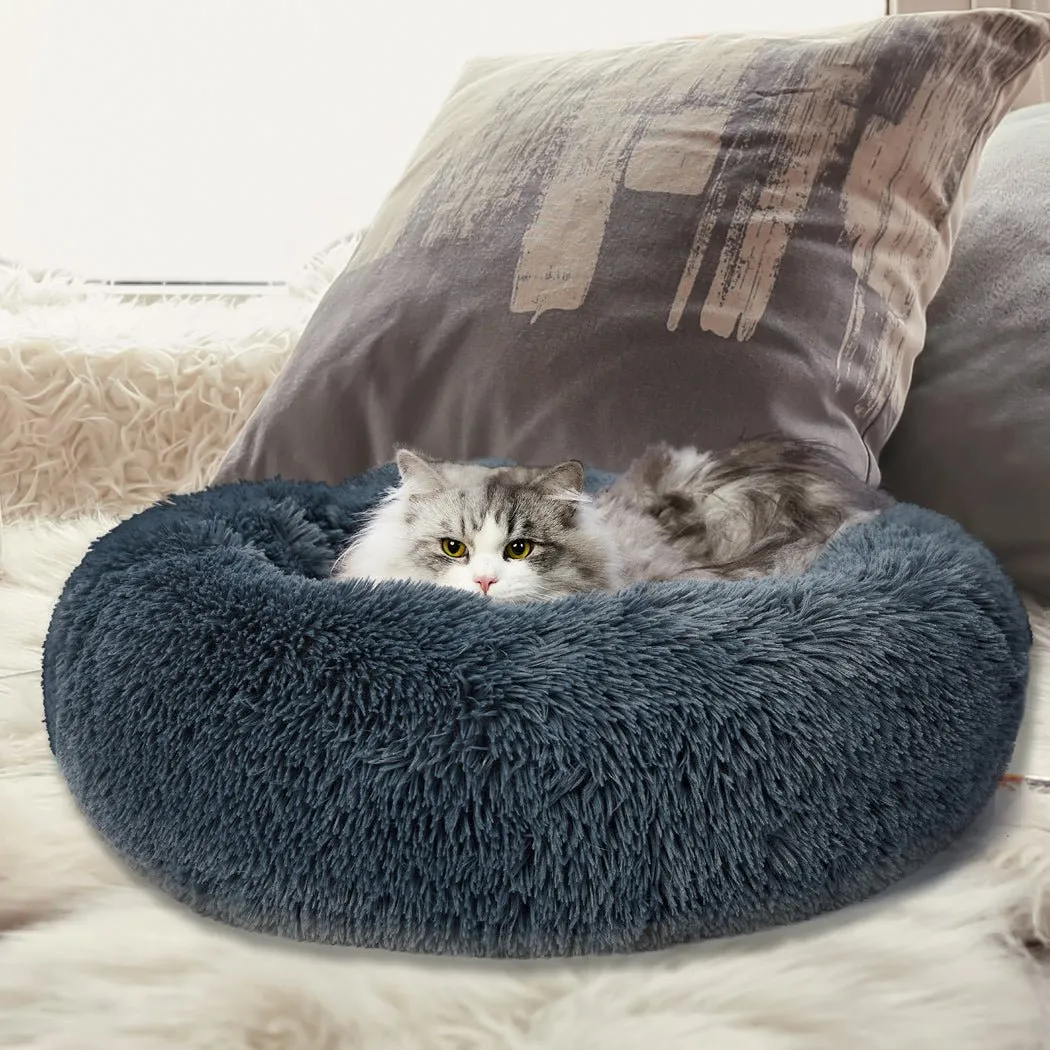 Pet Bed Dog Beds Mattress Bedding Cat Pad Mat Cushion Winter M Dark Grey