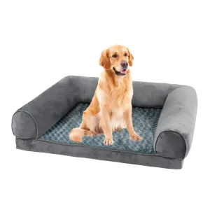 Pet Bed Sofa Dog Beds Bedding Soft Warm Mattress Cushion Pillow Mat Plush L