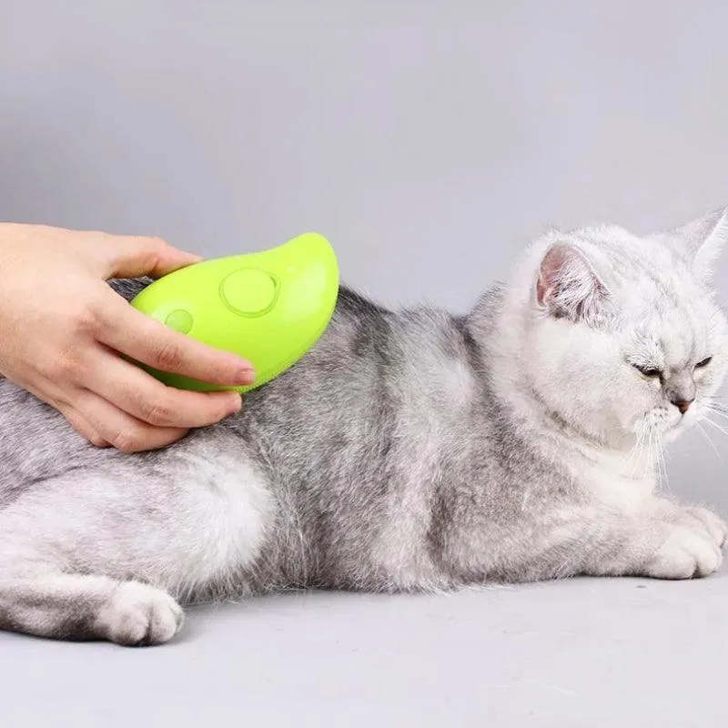 Pet Massage Comb Grooming Spray