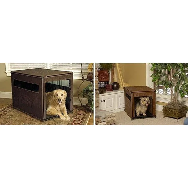 Pet Residence Rhino Wicker Dog Crate