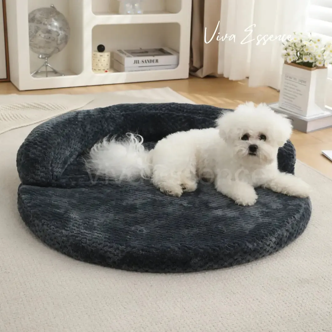 PlushNest Deluxe Orthopedic Pet Bed