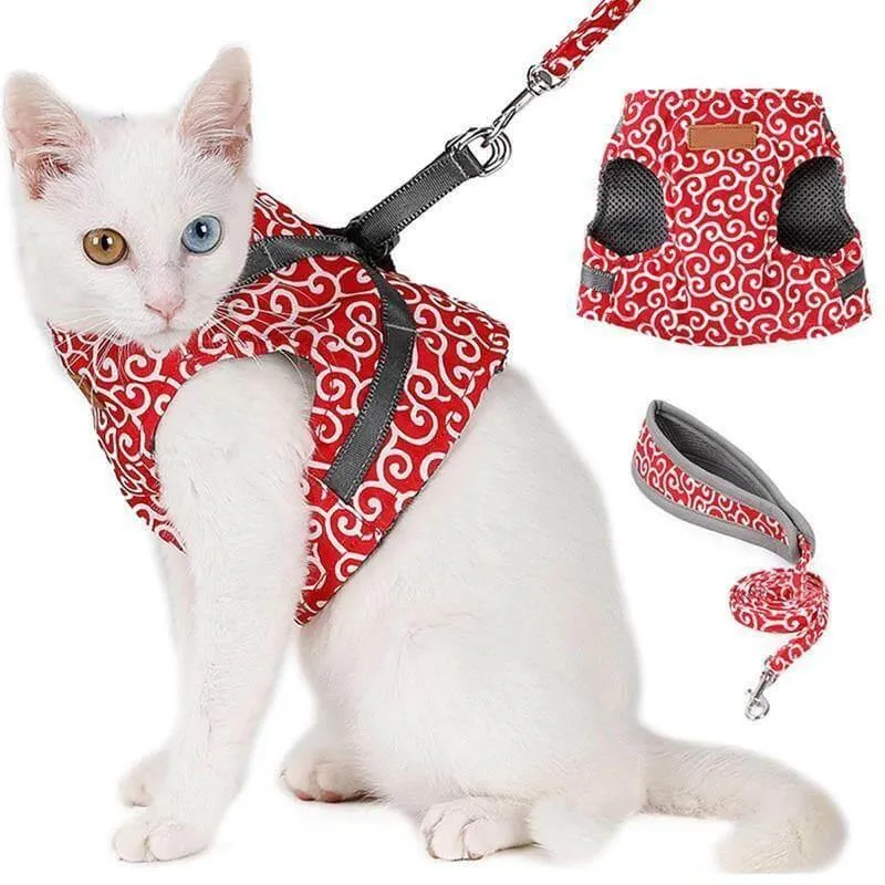 Premium Japanese Style Escape-Proof Best Cat Harness