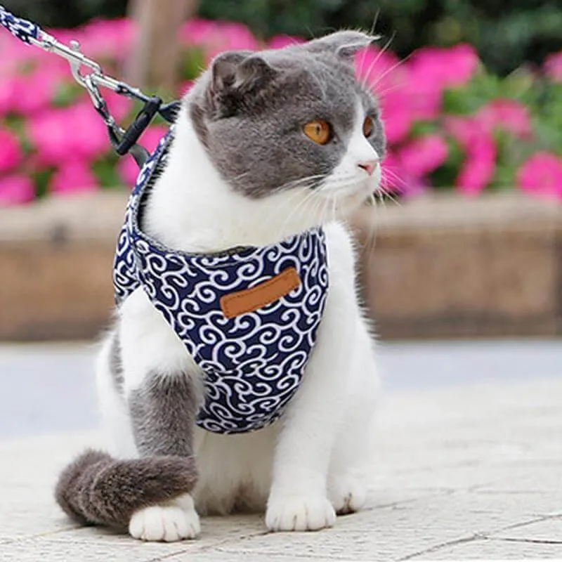 Premium Japanese Style Escape-Proof Best Cat Harness