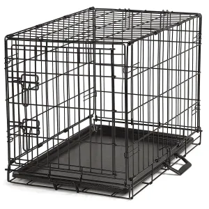 ProSelect Easy Dog Crates for Dogs and Pets - Black