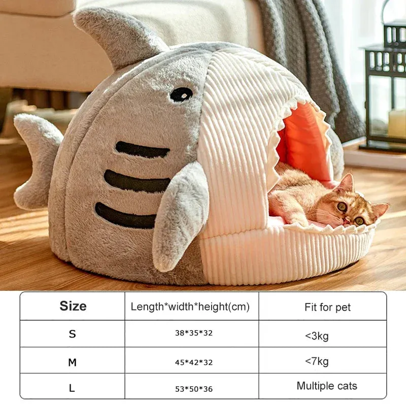 Sleepy Shark Portable Warm Pet House