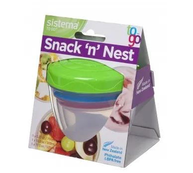 Snack n Nest 3 Pack To Go Inner