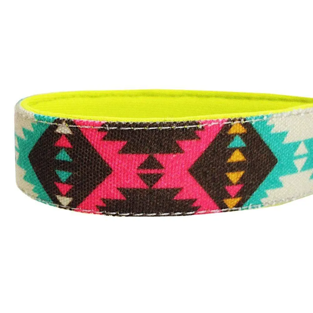 Southwestern Pattern Padded Dog Leash