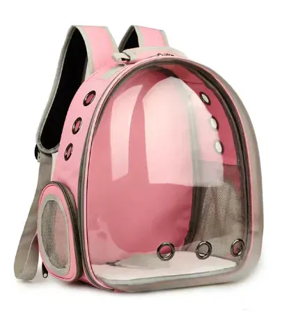 Transparent Cat Backpack - Portable & Breathable