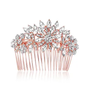 Treasure of Rose Gold Hair Comb