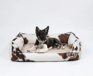 Tricolor Pet Bed, 44X26X10"